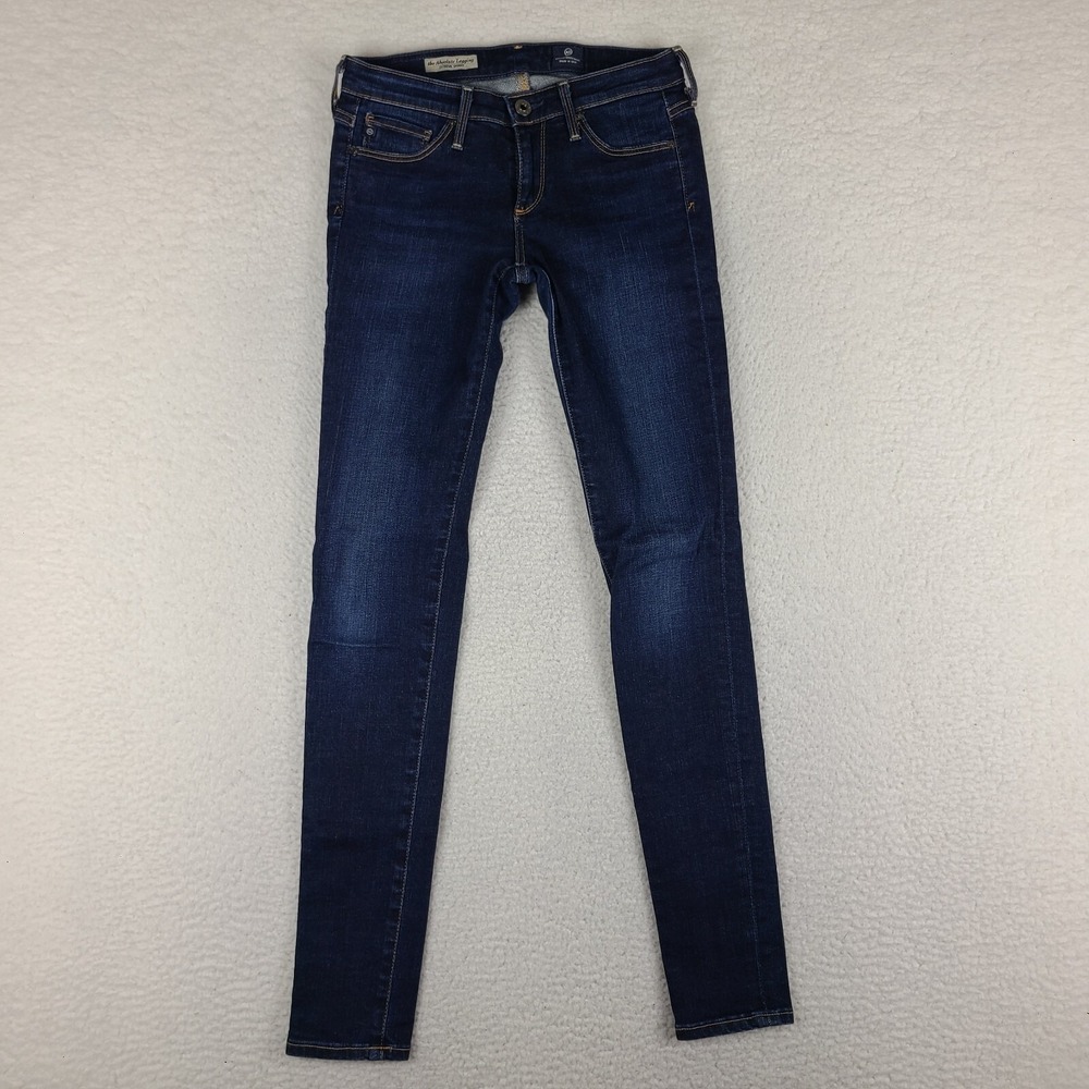 AG Adriano Goldschmied Jeans Womens‎ 25 Blue The Absolute Legging Extreme Skinny